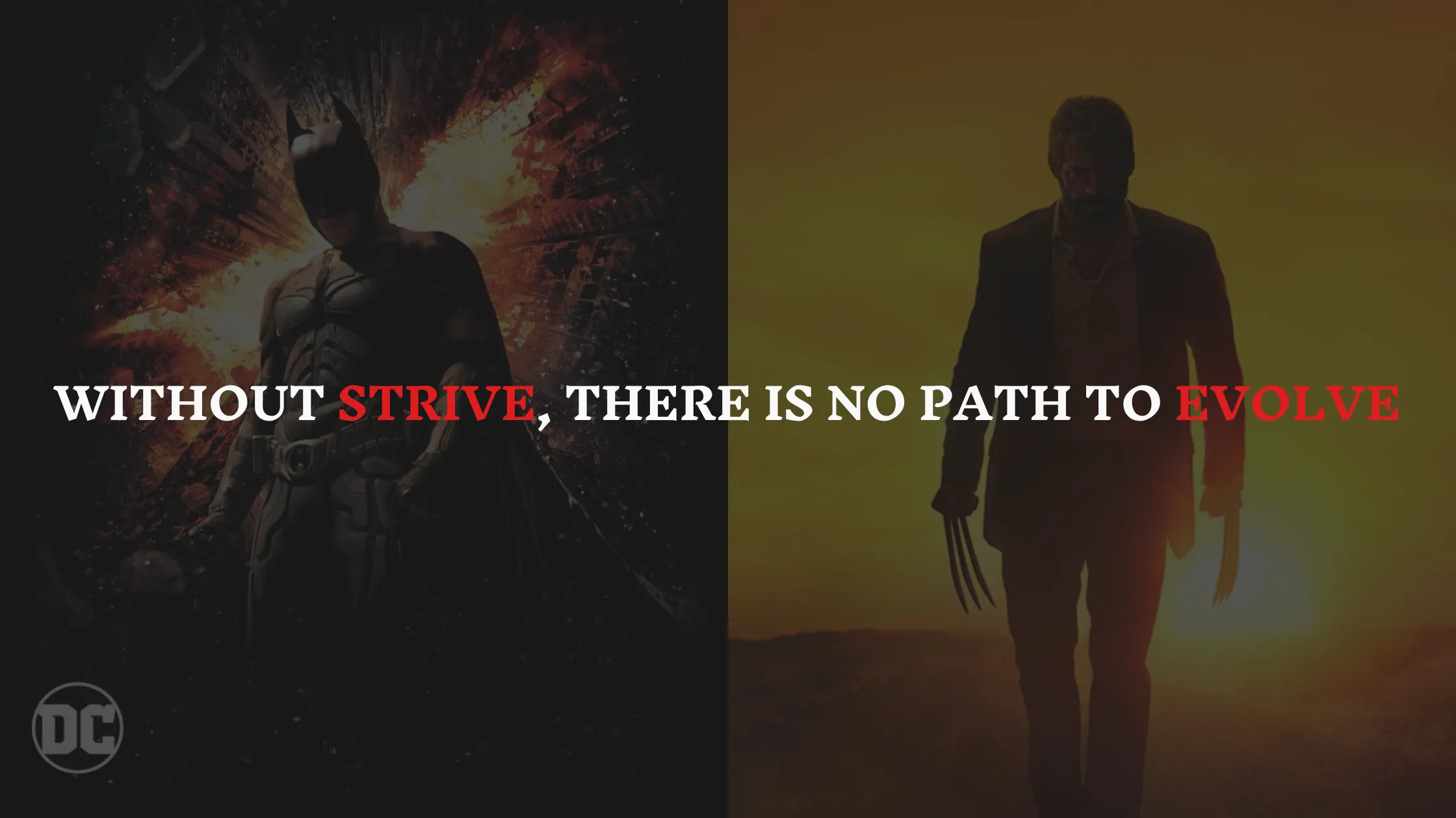 Logan | Rises 19-27: Without strive, there is no path to evolve.