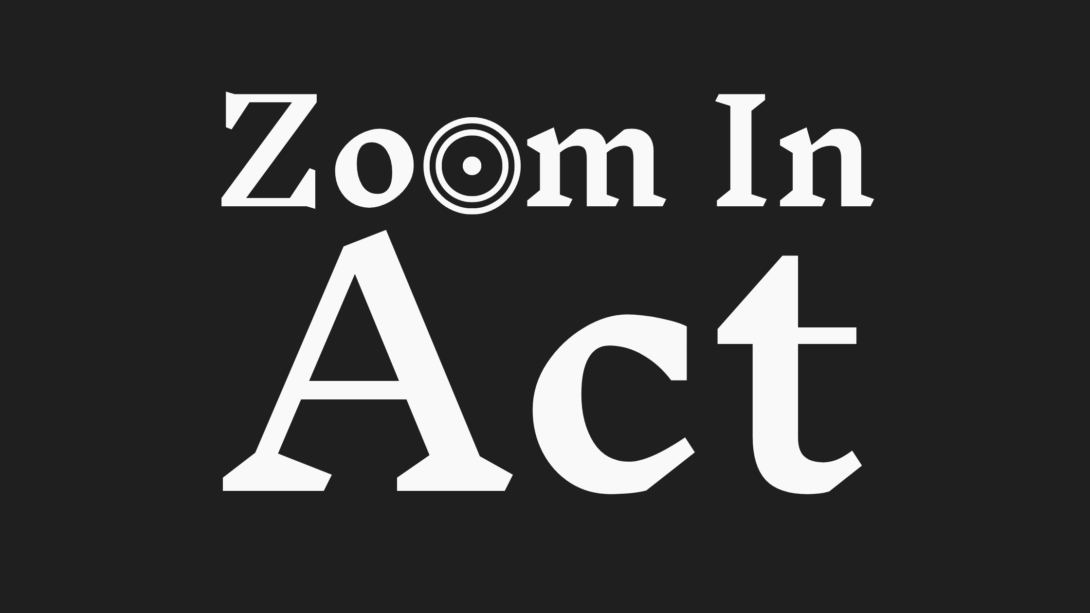 Zoom In Act (Focus Planner): Boost focus in seconds to make daily strides toward your desired life.